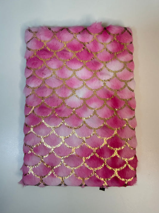 Mermaid soft notebook