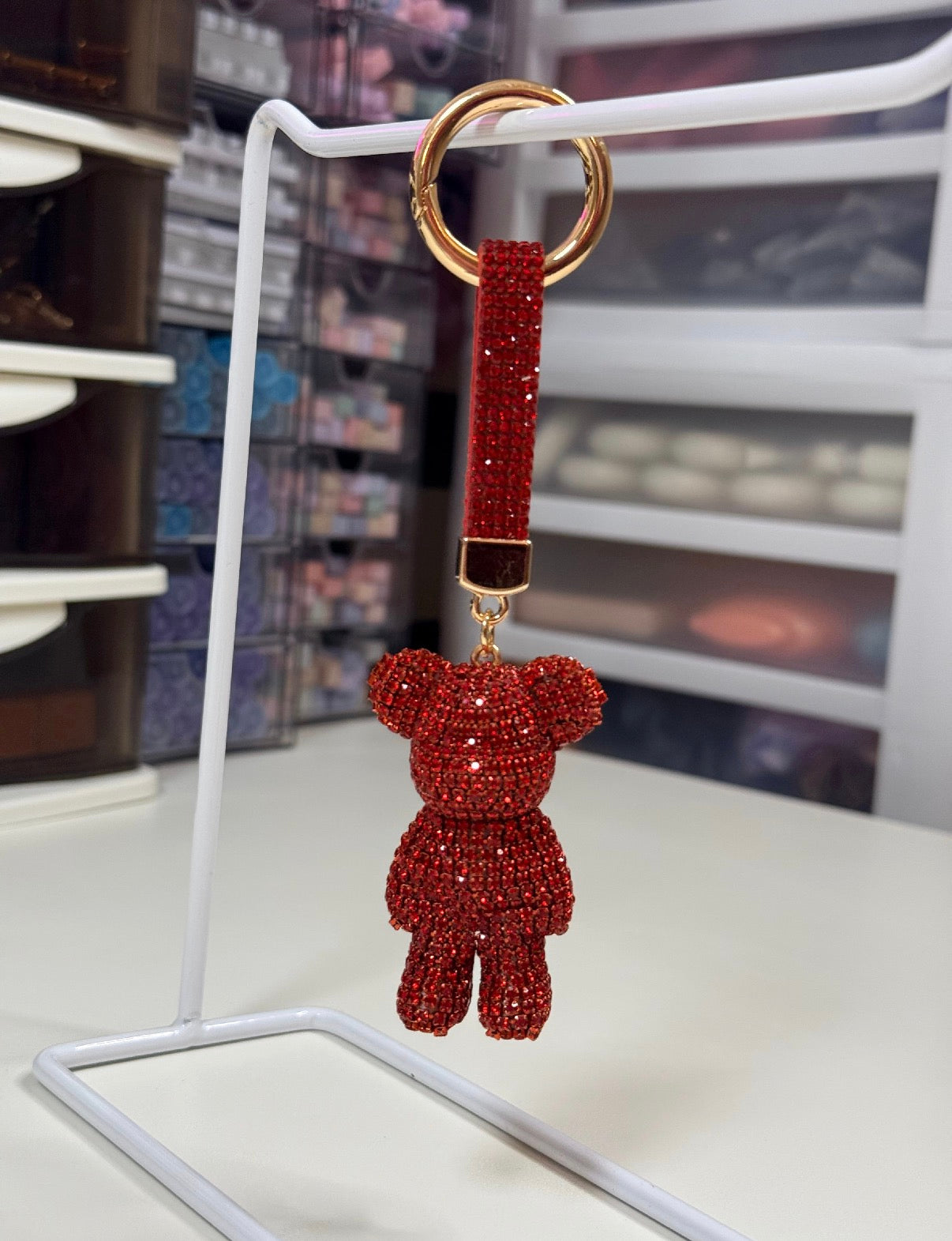 Rhinestone Keychain
