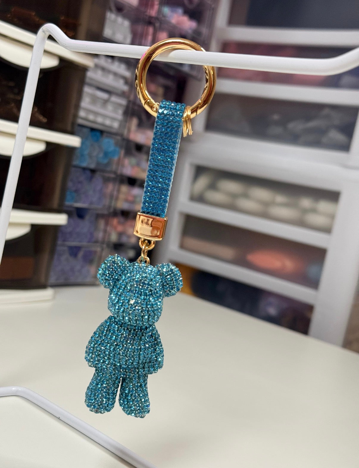 Rhinestone Keychain