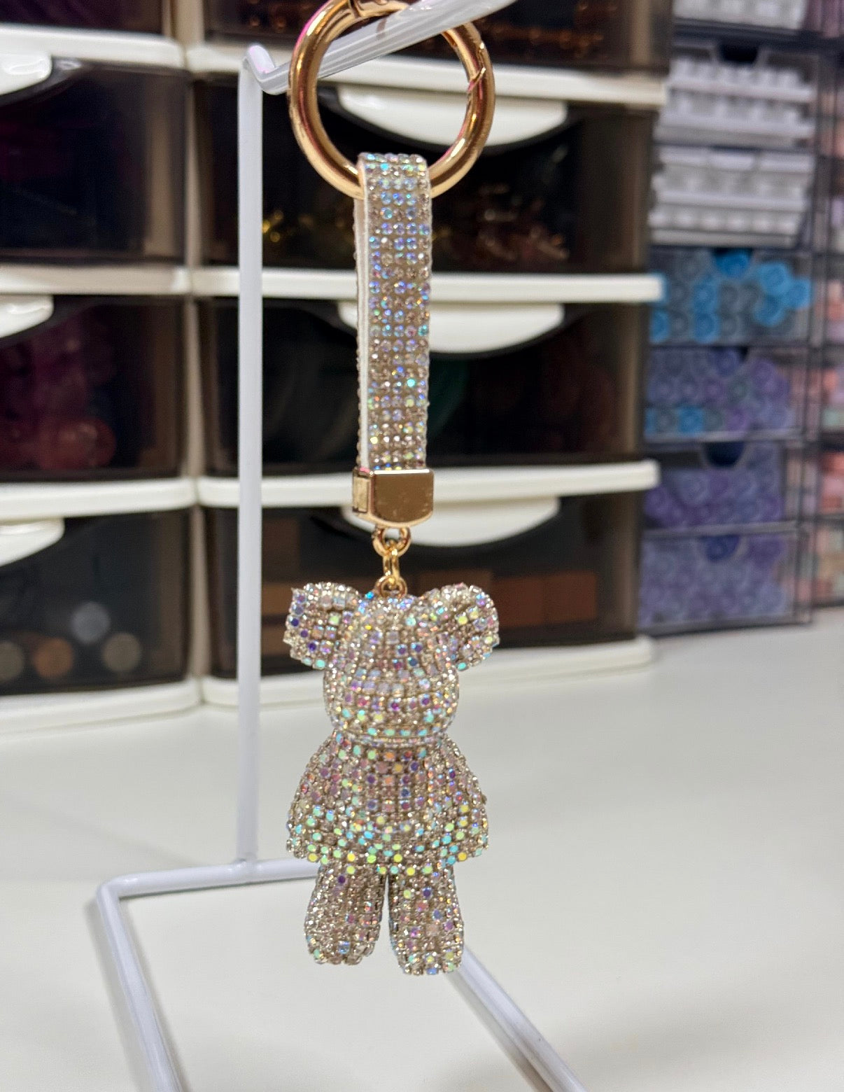 Rhinestone Keychain
