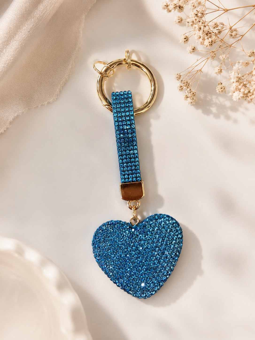 Rhinestone Keychain