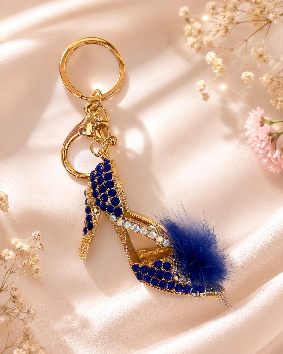 Rhinestone Keychain
