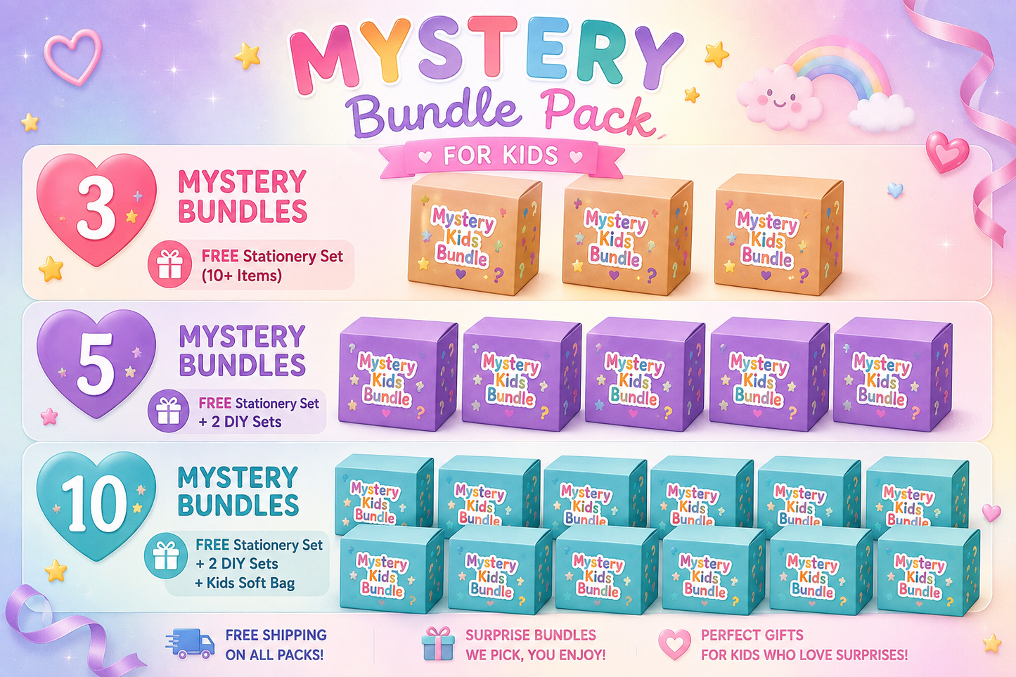 Mystery Bundle Pack for Kids 🧸
